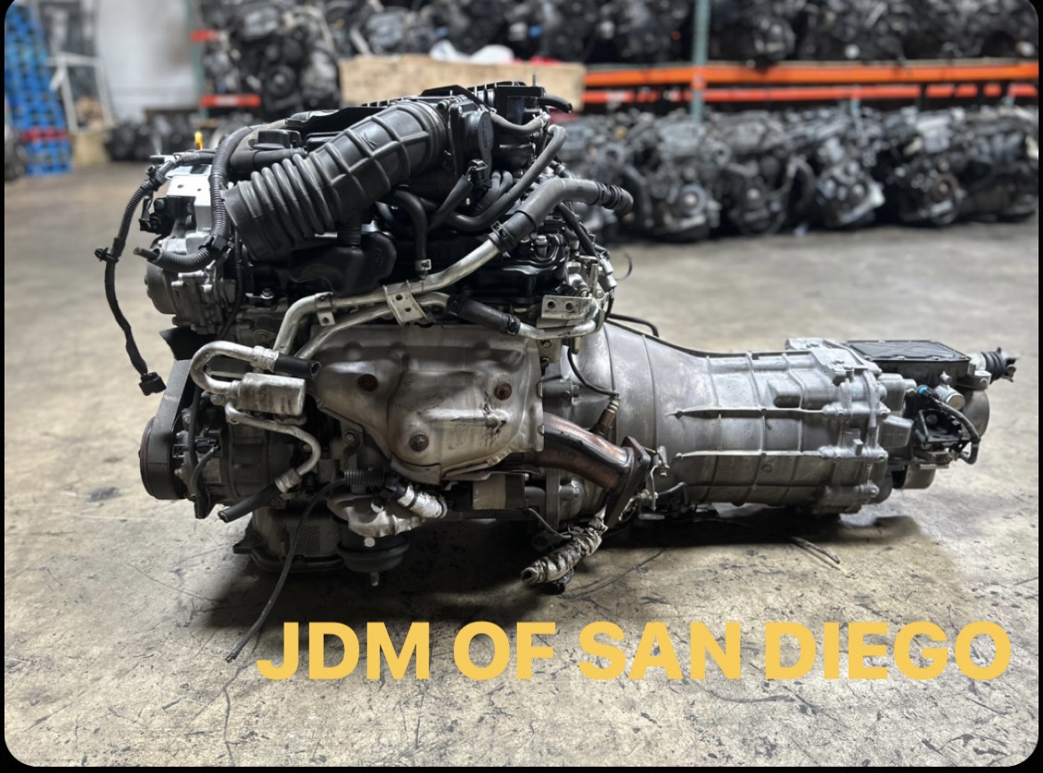 JDM 2007-2009 NISSAN 350Z VQ35HR REV UP 3.5L V6 ENGINE 6 SPEED MANUAL TRANSMISSION - Image 2