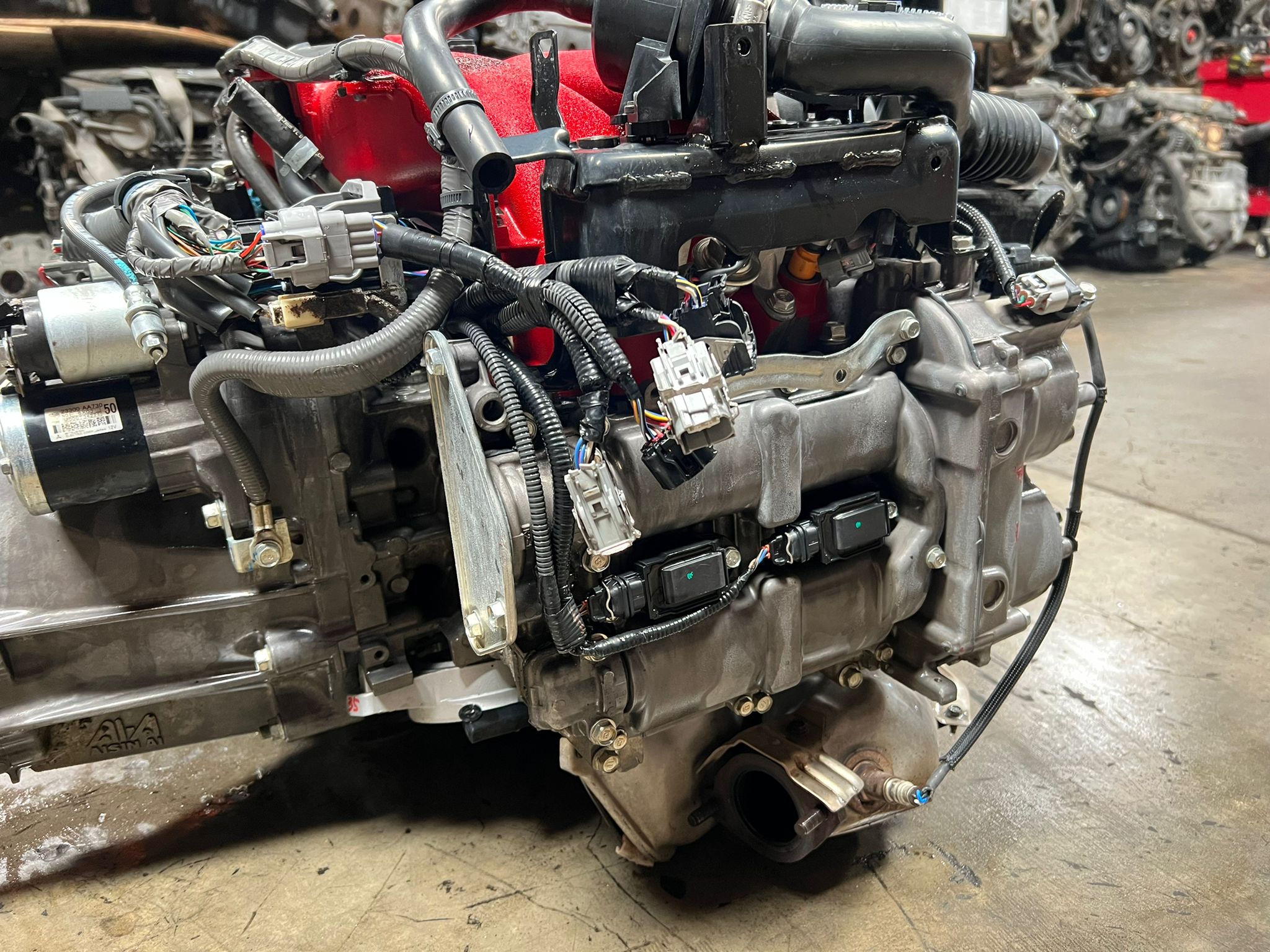 JDM SUBARU BRZ TOYOTA GT86 4U-GSE 4UGSE FR-S FA20 FA20D 2.0L ENGINE MOTOR WITH 6 SPEED MANUAL TRANSMISSION AND ECU 2017-2020 - Image 2